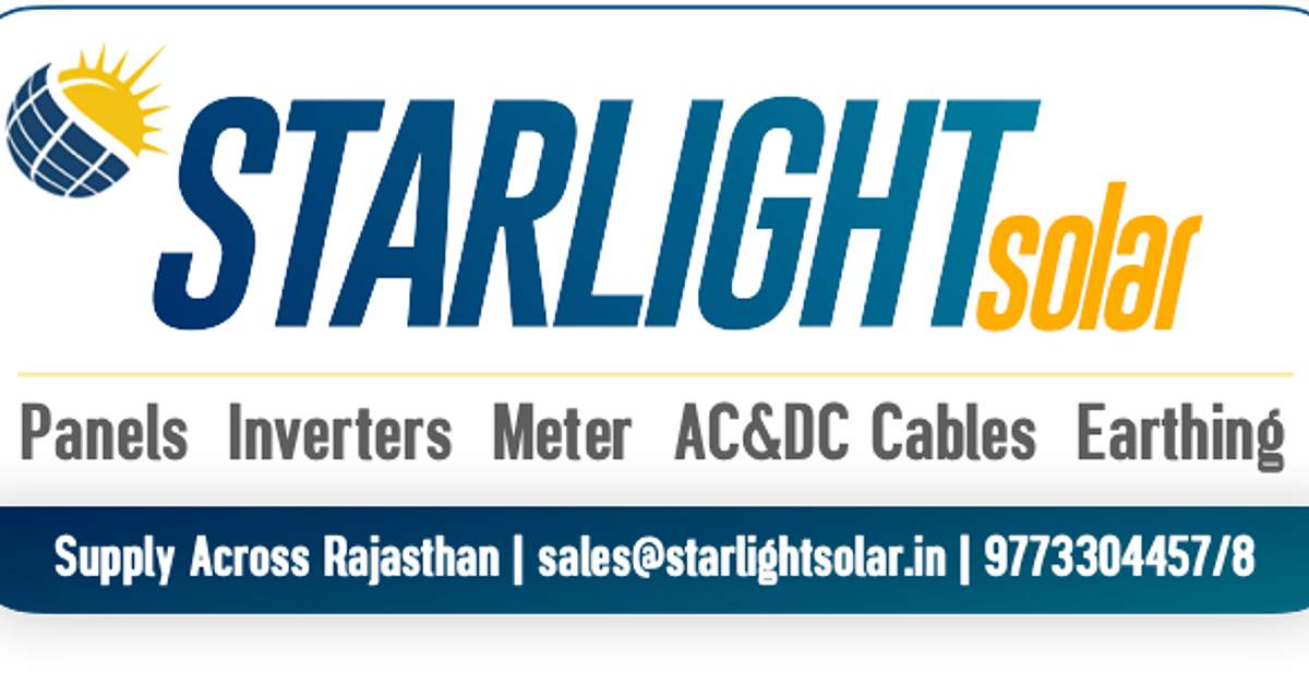 Starlight Solar- One Stop Solar PV Plant Supplies